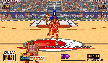 Slam Dunk (Japan ver. JAA)) screen shot game playing